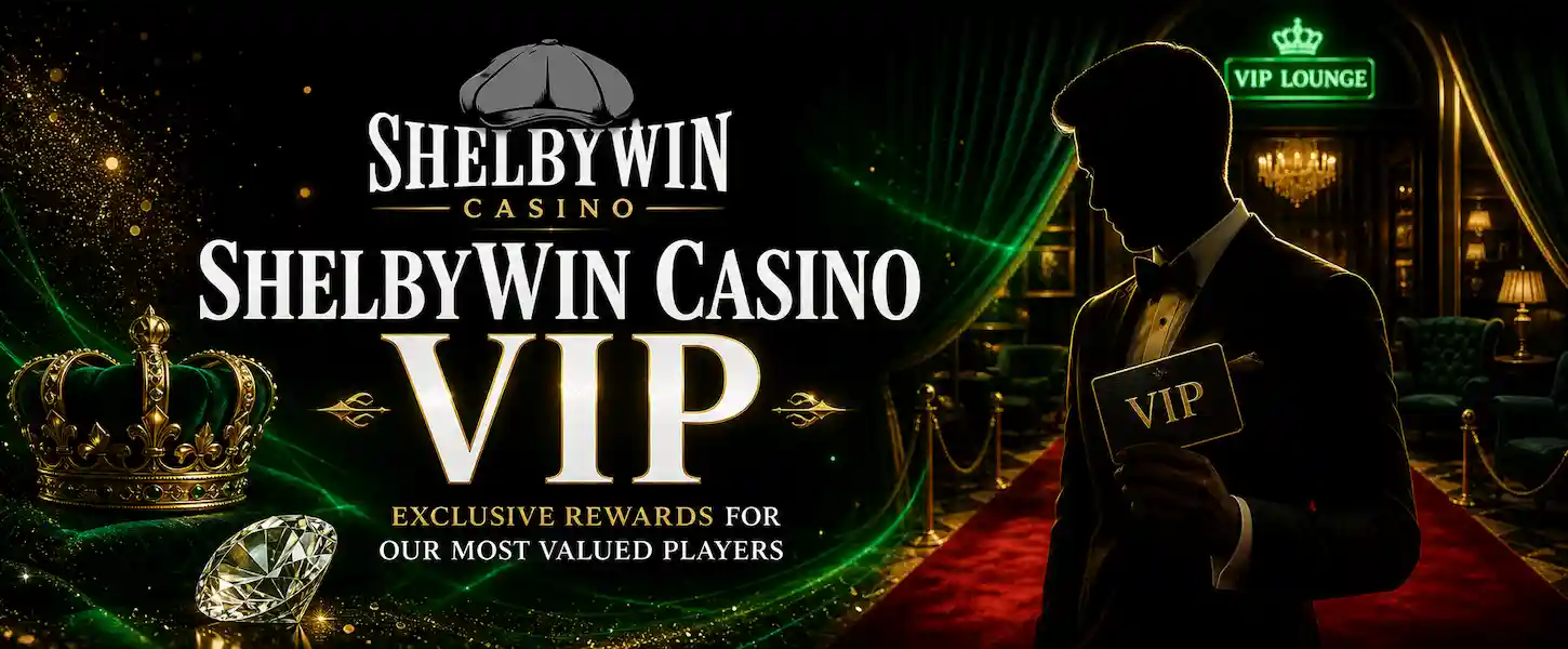 ShelbyWin Casino VIP program rewards loyal UK players with exclusive bonuses, luxury perks and personalised account management.